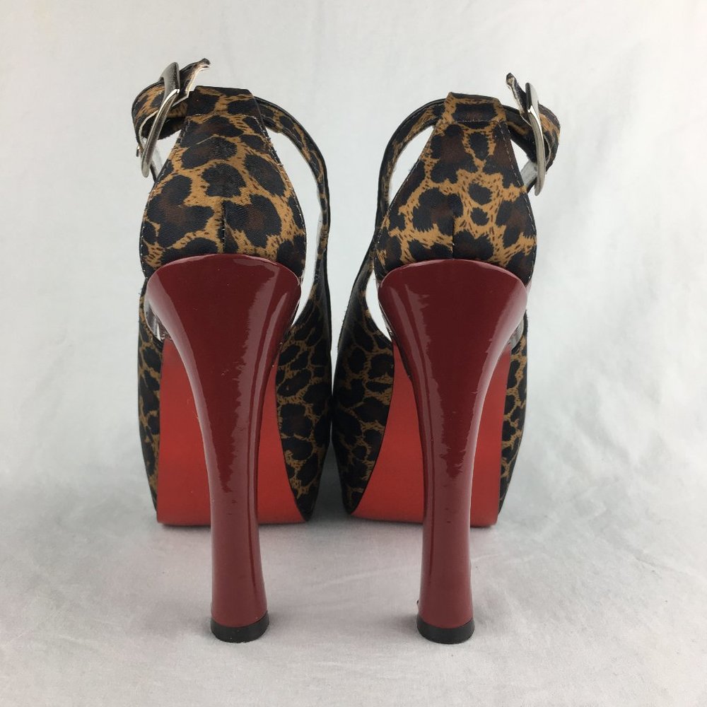 Vittorio D Firenze 5" Heels Leopard Print (0090) - Picture 5 of 10